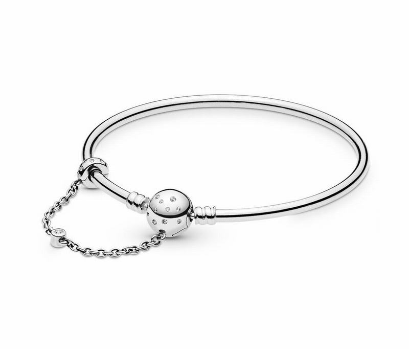 Pandora Limited Edition True Uniqueness Charm Bangle - Sterling Silver - Canada | JN2948TV